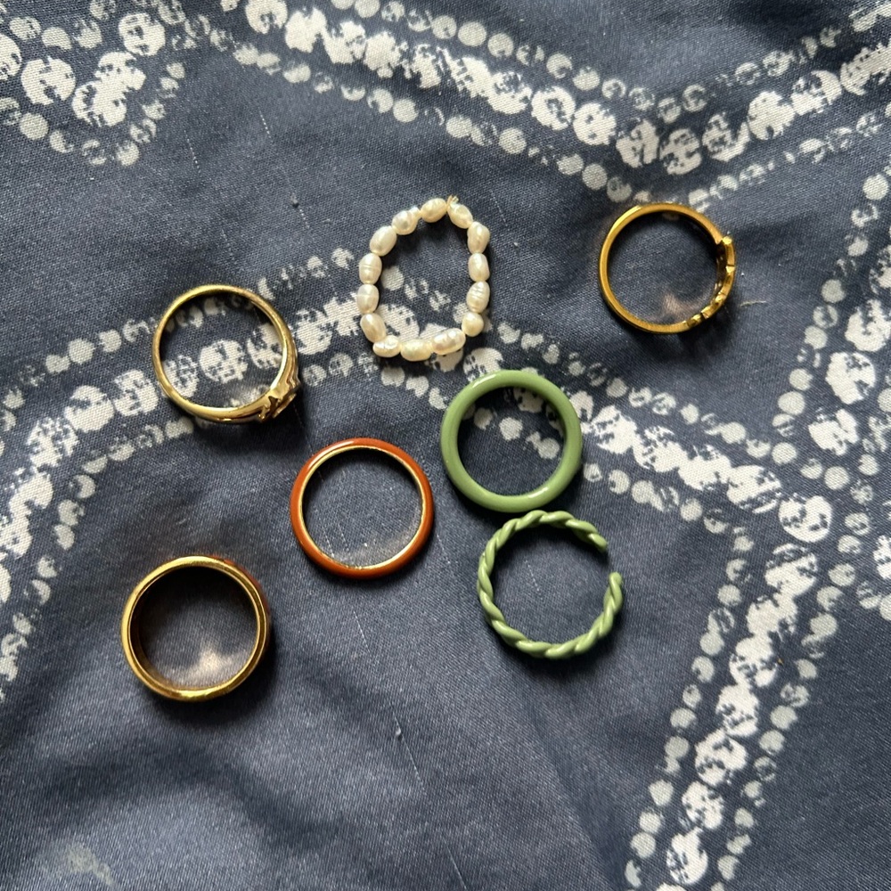 Set of rings from Evry jewels